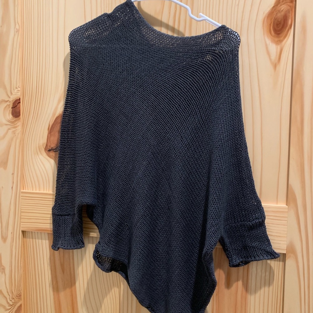 Wooden Ships Sweater/Poncho Size Small